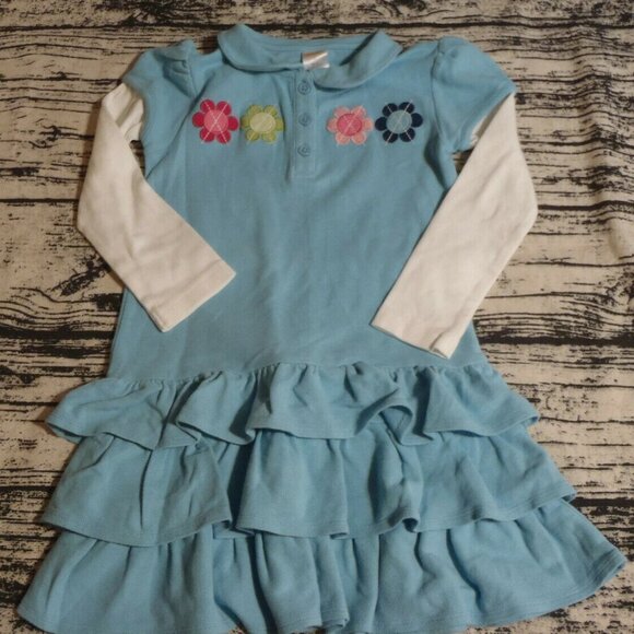 Gymboree Smart And Sweet Size 5 Blue Dress NWT - Picture 1 of 3